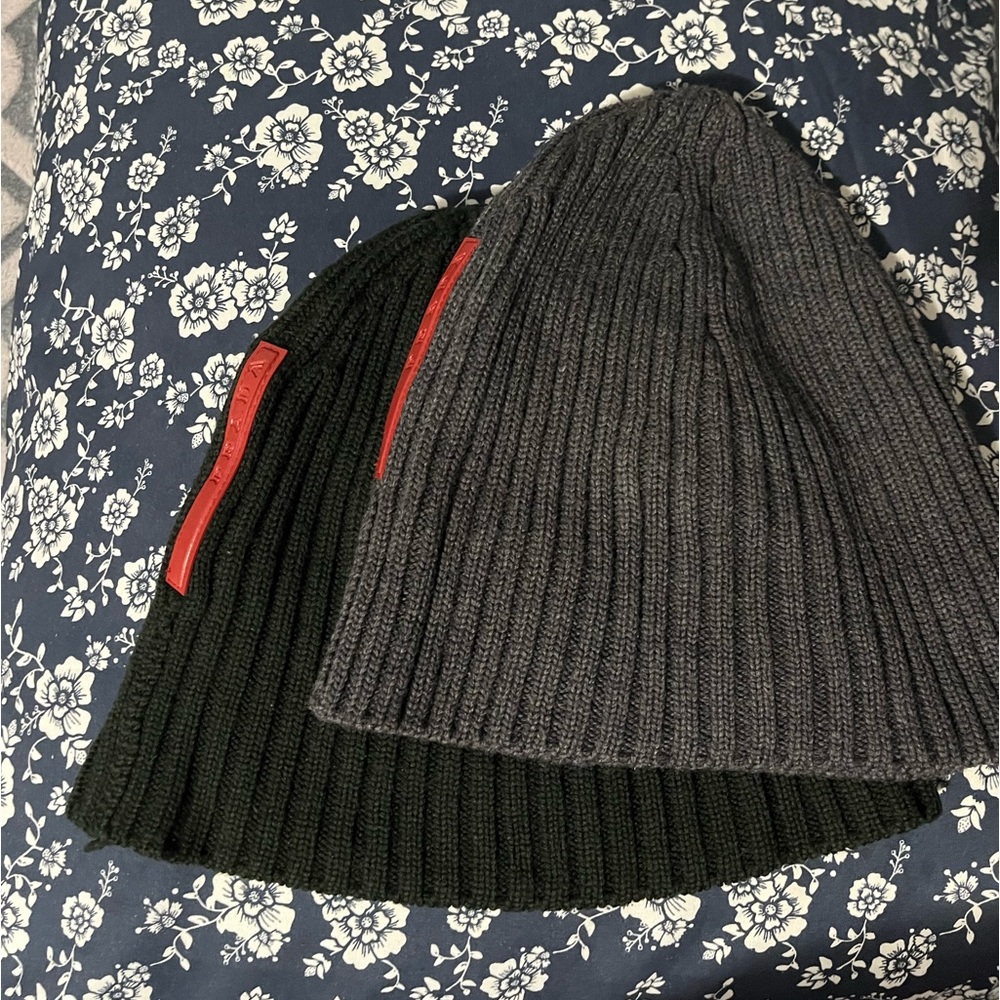 Prada • Vintage Sport Hat • Knitted Beanie